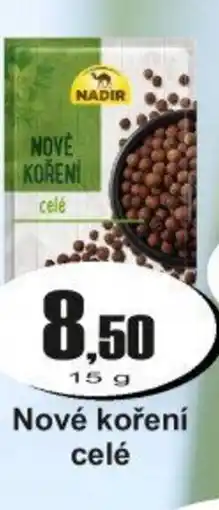 Adam Nadir Nové koření celé nabídka