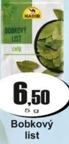 Adam Nadir Bobkový list nabídka