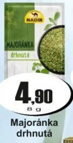 Adam Nadir Majoránka drhnutá nabídka