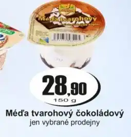 Adam Méďa tvarohový čokoládový nabídka