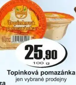 Adam Topinková pomazánka nabídka