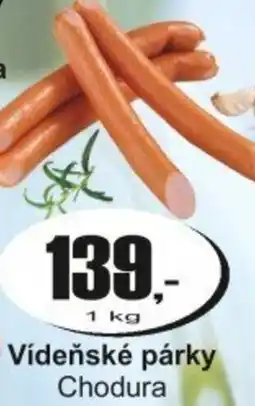 Adam Vídeňské párky Chodura nabídka