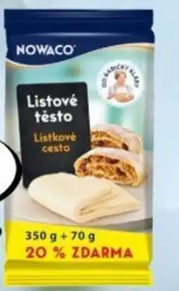 Adam Nowaco Listové těsto nabídka