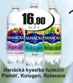 Adam Hanácká kyselka funkční Paměť', Kolagen, Relaxace nabídka