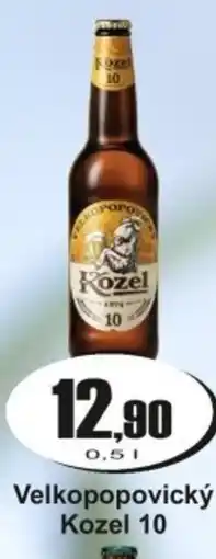 Adam Velkopopovický Kozel 10 nabídka