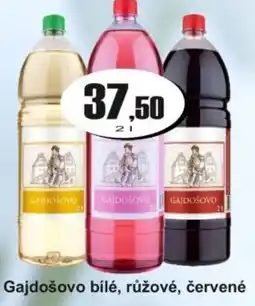 Adam Gajdošovo bílé, růžové, červené nabídka