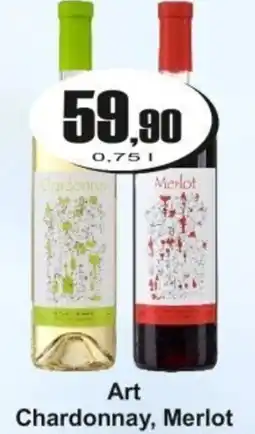 Adam Art Chardonnay, Merlot nabídka