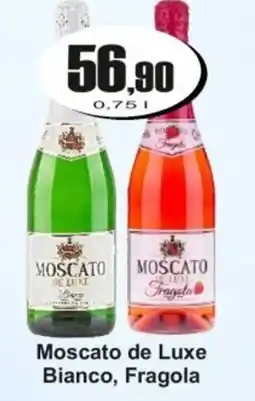 Adam Moscato de Luxe Bianco, Fragola nabídka