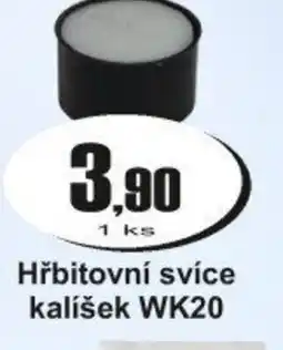 Adam Hřbitovní svíce kalíšek WK20 nabídka