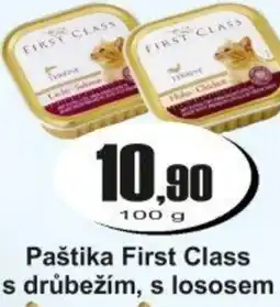 Adam Paštika First Class s drůbežím, s lososem nabídka