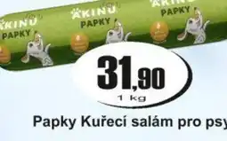 Adam Papky Kuřecí salám pro psy nabídka