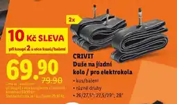 Lidl CRIVIT Duše na jízdní kolo / pro elektrokola nabídka