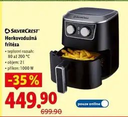 Lidl SilverCrest HORKOVZDUŠNÁ FRITÉZA nabídka