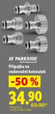 Lidl PARKSIDE Přípojka na vodovodní kohoutek nabídka