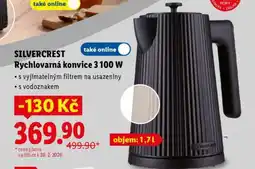 Lidl Silvercrest Rychlovarná konvice 3100 W nabídka