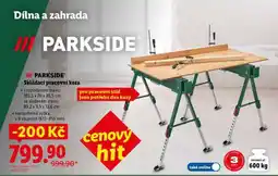 Lidl Parkside Skládací pracovní koza nabídka