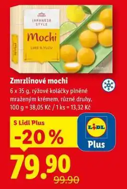 Lidl Zmražené mochi nabídka