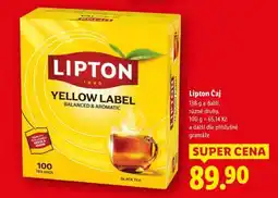 Lidl Lipton čaj nabídka