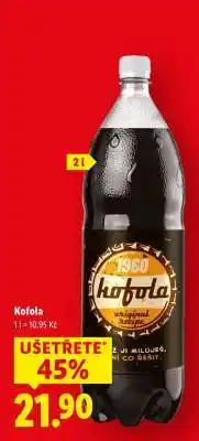 Lidl Kofola nabídka