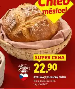 Lidl KVÁSKOVÝ PŠENIČNÝ CHLÉB nabídka