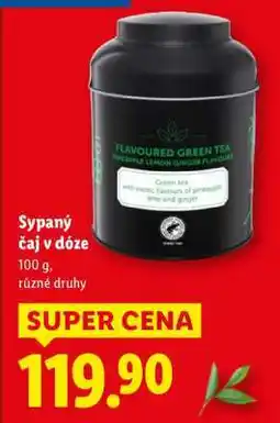 Lidl SYPANÝ ČAJ V DÓZE nabídka