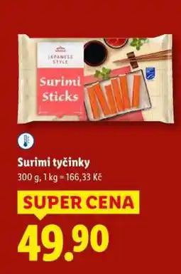 Lidl Surimi tyčinky nabídka