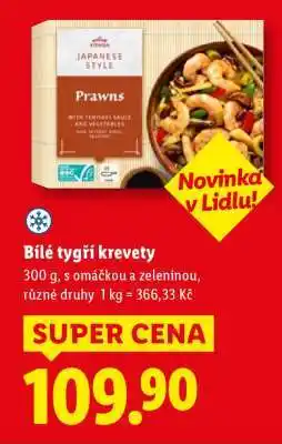 Lidl BÍLÉ TYGŘÍ KREVETY nabídka
