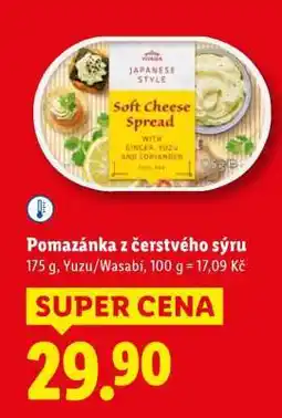 Lidl Pomazánka z čerstvého sýru nabídka