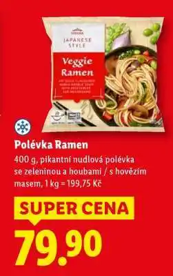 Lidl Polévka Ramen nabídka