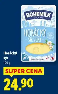 Lidl Horácký sýr nabídka