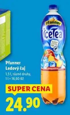 Lidl Pfanner Ledový čaj nabídka