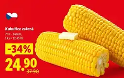 Lidl KUKUŘICE VAŘENÁ nabídka
