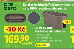 Lidl PARKSIDE Květináč na zábradlí 60 cm nabídka