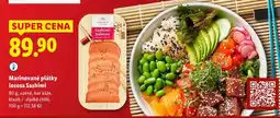 Lidl Marinované plátky lososa Sashimi nabídka