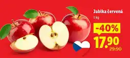 Lidl Jablka červená nabídka