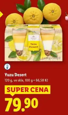 Lidl Yuzu Desert nabídka
