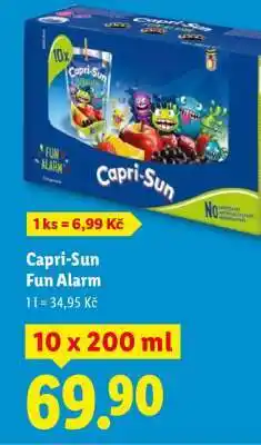Lidl CAPRI SUN FUN ALARM nabídka