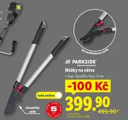 Lidl PARKSIDE PERFORMANCE Nůžky na větve nabídka