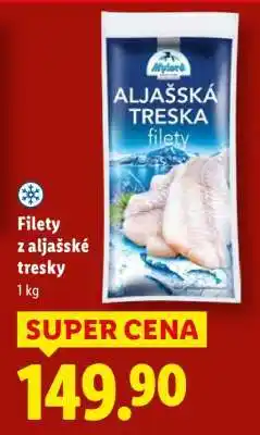 Lidl Filety z aljašské tresky nabídka