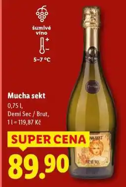 Lidl Mucha sekt nabídka