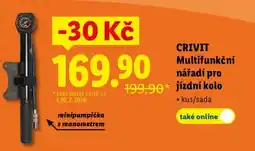 Lidl CRIVIT Multifunkční nářadí pro jízdní kolo nabídka