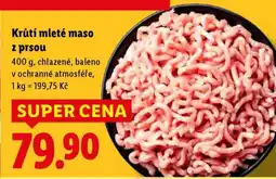 Lidl Krůtí mleté maso z prsou nabídka