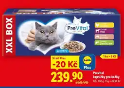 Lidl PREVITAL Kapsičky pro kočky nabídka