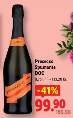 Lidl Prosecco Spumante DOC nabídka