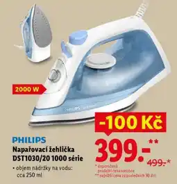 Lidl PHILIPS Napařovací žehlička DST1030/20 1000 série nabídka