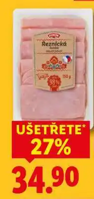 Lidl Řeznická šunka nabídka