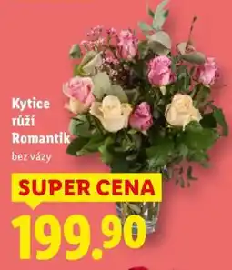 Lidl Kytice růží Romantik nabídka