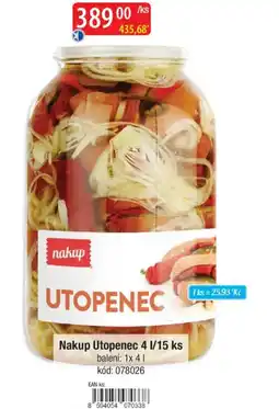 Qanto Nakup Utopenec nabídka