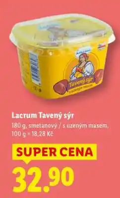 Lidl LACRUM Tavený sýr nabídka