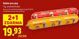 Lidl Salám pro psy nabídka